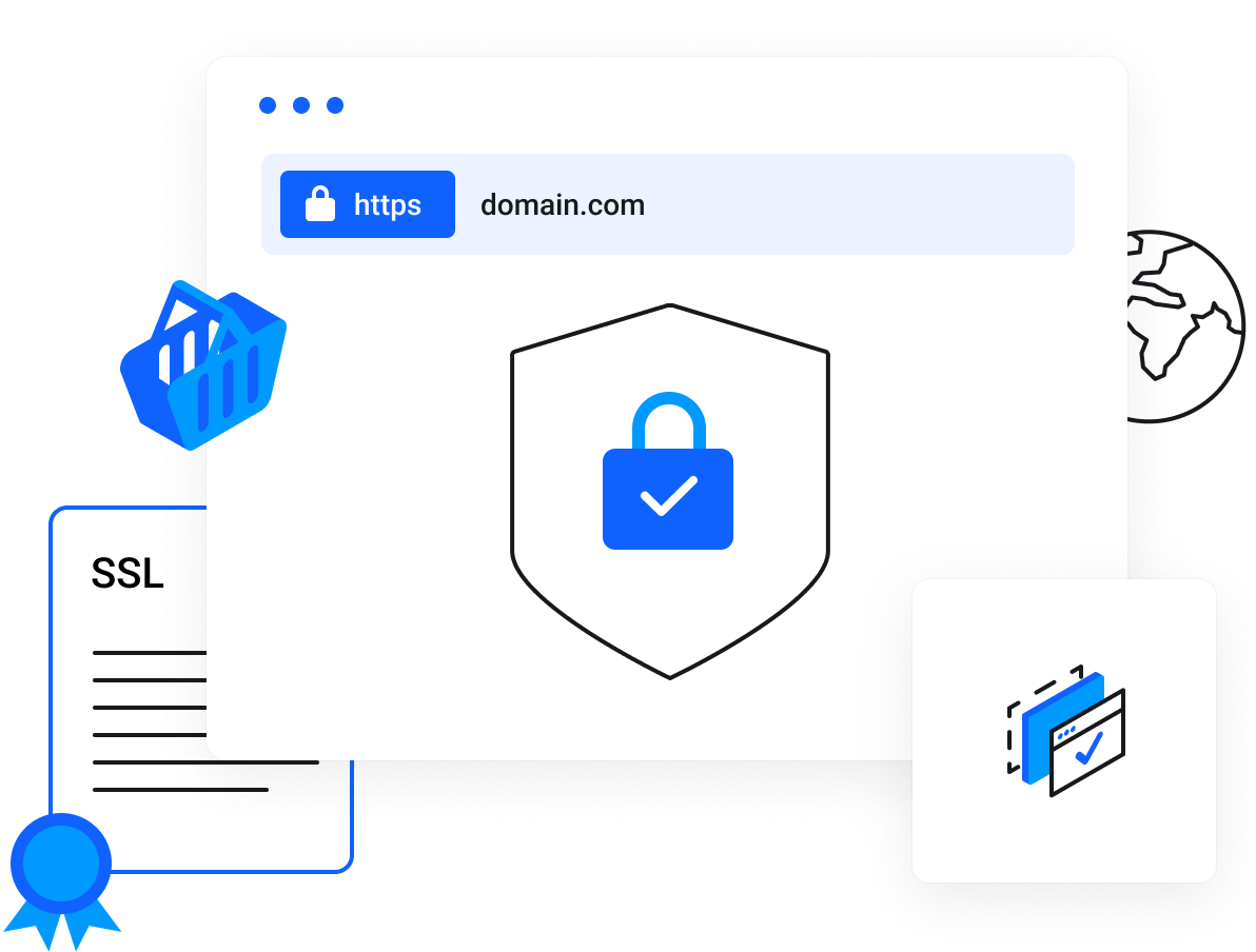SSL Certificates - Chứng chỉ SSL tạo kết nối được mã hóa và tăng cường độ tin cậy.